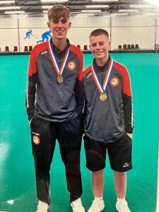 Finley and Dylan Williamson - U18 Gold Medal Winners