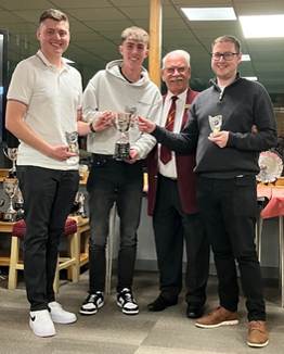 Men’s Triples - Ben Sheldon, Adam Smith and Fin Williamson