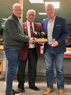 Men’s Over 60s Pairs - Vince Wilks and Clive Shaw