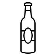 Bottle outline